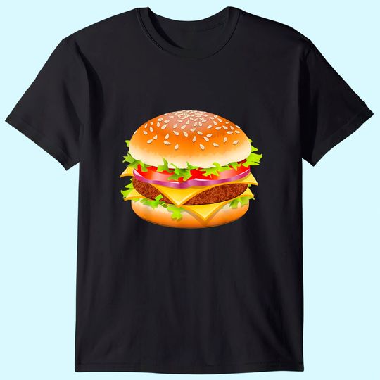 Cheeseburger Hamburger Food Halloween Costume T-Shirt