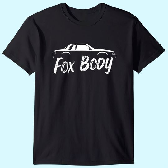 Foxbody Notchback 5.0 American Stang Muscle Car NotchT Shirt
