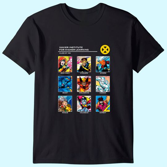 X-Men Xavier Institute 90s T-Shirt