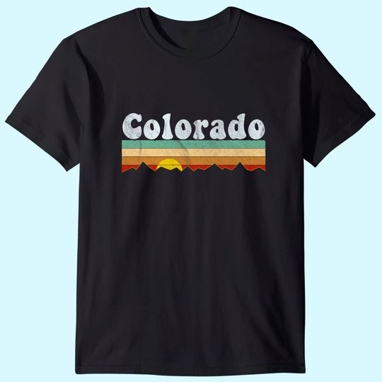 Vintage Retro 70s Colorado T Shirt