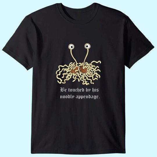 Flying Spaghetti Monster Pastafarian Atheist Geek Gift T-Shirt