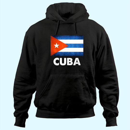 Cuba Cuban Flag Hoodie