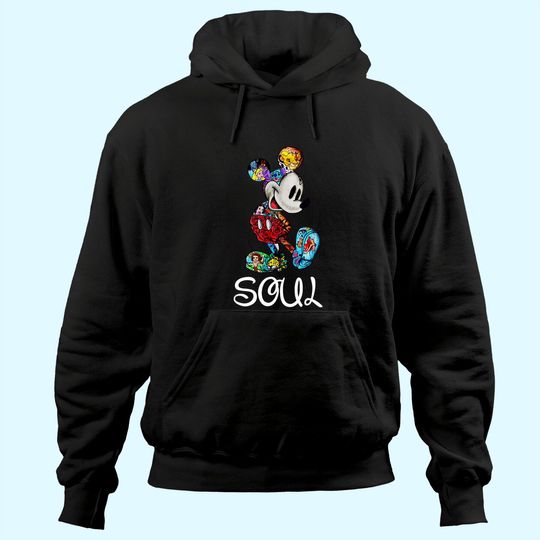 Matching Couple Disney Soul Mate Mickey Mouse Hoodie
