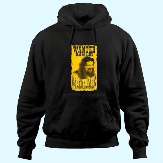 Wrestling Entertainment Cactus Jack Wanted Graphic Hoodie