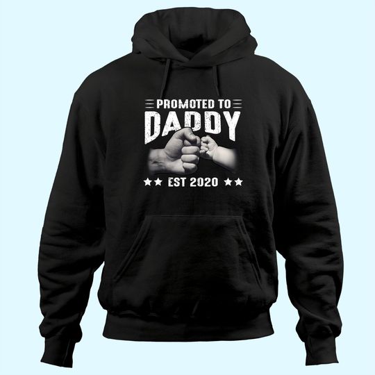 Mens Expecting New Dad Gift Soon To Be Promoted To Daddy 2020 Hoodie