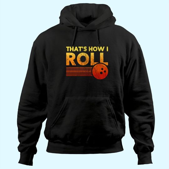 That's How I Roll Funny Distressed Bowling Tee For Men Women