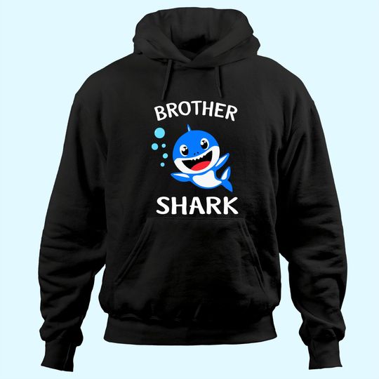 Brother Shark Gift - Cute Baby Shark Design Family Set Hoodie