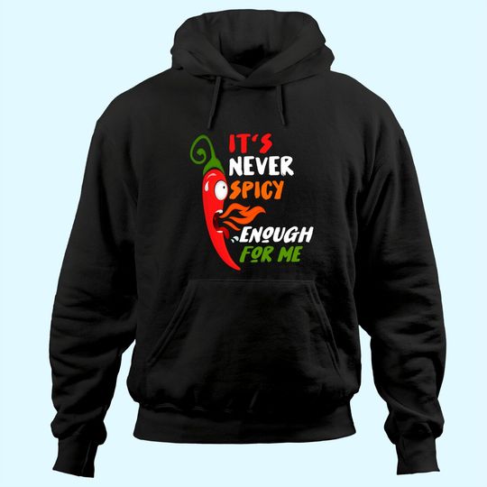 Chili Red Pepper Gift For Hot Spicy Food & Sauce Lover Hoodie
