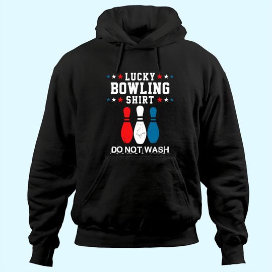 Lucky Bowling Gift Hoodie For Men Husband Dad Or Boys