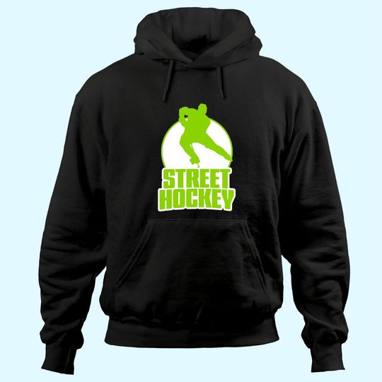 Street Hockey Player Hoodie