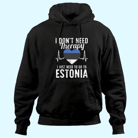 Estonian Flag Hoodie