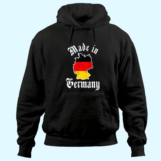 Made In Germany Flag Born Deutschland Hoodie