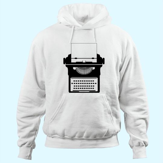 Typewriter Hoodie Cool Funny Hoodie