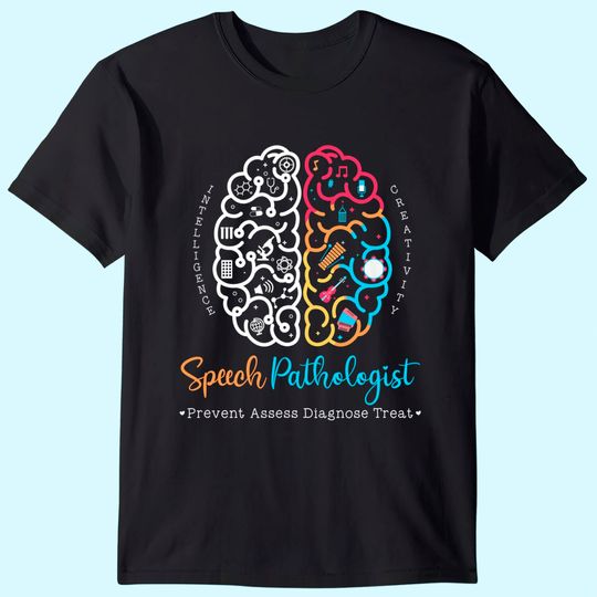 Brain Of A Speech Pathologist T Shirt