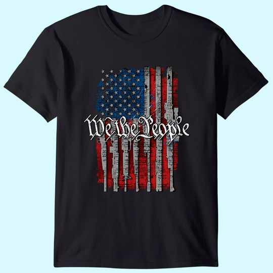 Patriot Pride Collection Collection We The People American Flag Short Sleeve T-Shirt