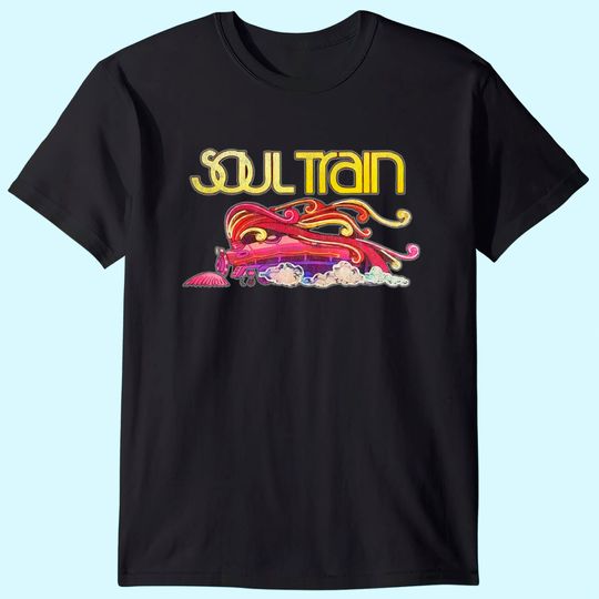 JIANGMUYA Men's Soul Train Art Logo T Shirt