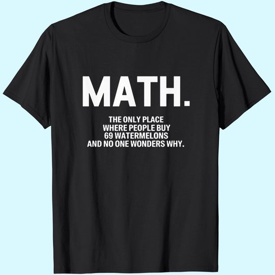 Math Blackmyth T Shirt