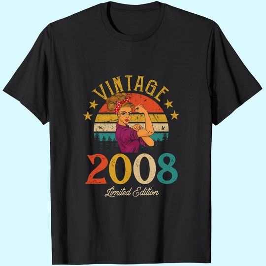Vintage 2008 Limited Edition Retro Rosie Womens T-Shirt