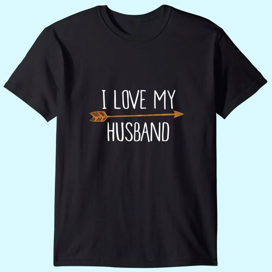 Tribal Arrows I Love My Husband Shirt