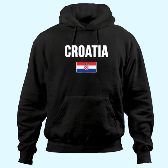 Croatia Hoodie Flag