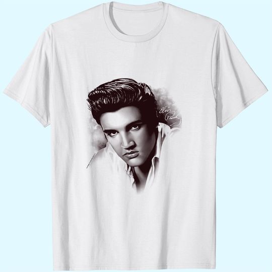 Elvis Presley King of Rock and Roll Music The Stare T Shirt