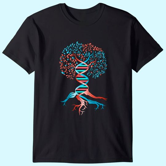 DNA Tree Of Life Funny DNA tee T-Shirt