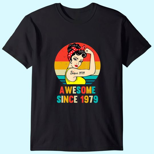 Vintage 42nd Birthday 1979 Women T Shirt
