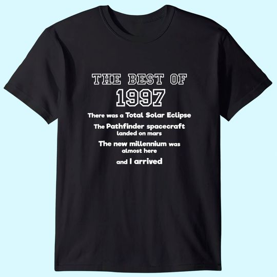 1997 24th Birthday T Shirt