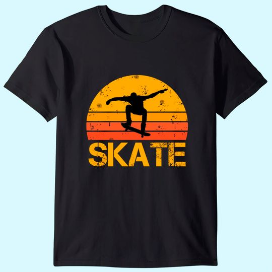 Skateboarder Retro Vintage Skateboarding T Shirt