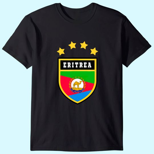 Eritrea Coat of Arms Souvenir Gift T-Shirt