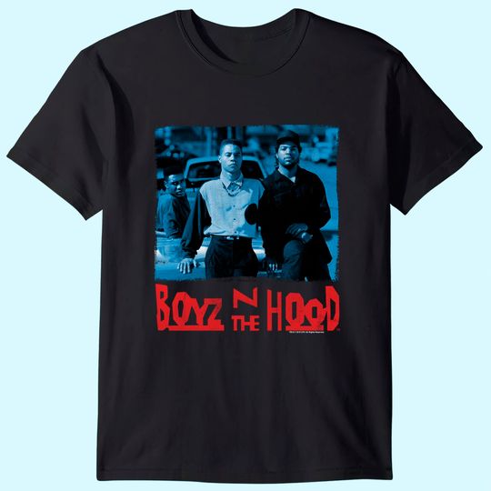 Boyz n the Hood Red and Blue T-Shirt