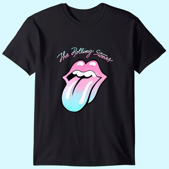  Rolling Stones Gradient Tongue T-Shirt