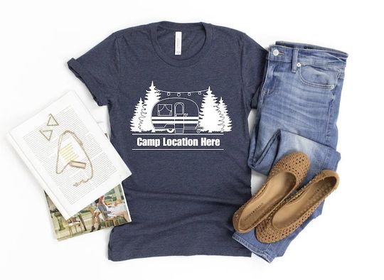 Camping Family Personalized Matching Custom T-Shirt