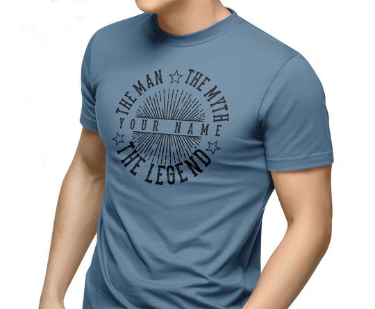Personalized The Man The Myth The Legend T Shirt