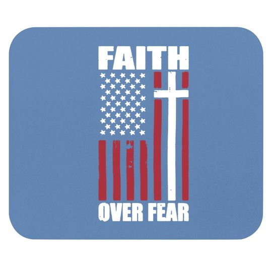 Faith Over Fear Mouse Pad