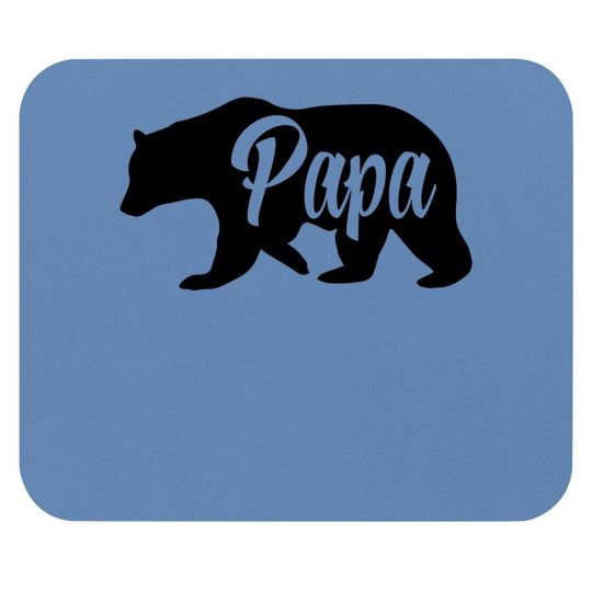 Papa Bear Mouse Pad For Dads