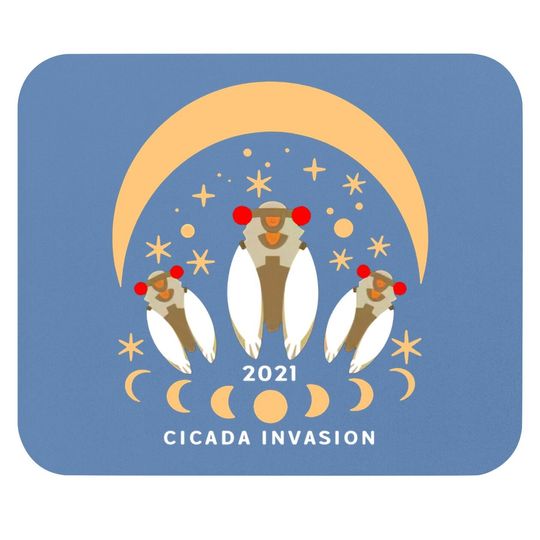 Cicada 2021 Mouse Pad Cicada Invasion