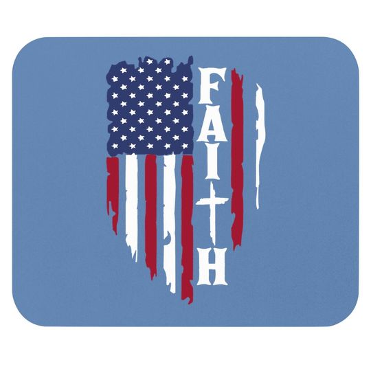 4th Of July Mouse Pad American Flag Graphic Mouse Pad Patriotic Stars Stripes Independence Day Tops