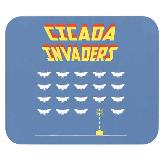 Mouse Pad Cicada Invaders