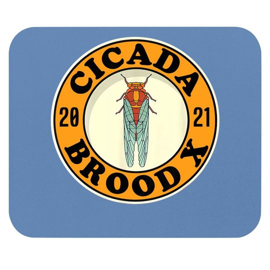 Cicada Mouse Pad Brood X 2021