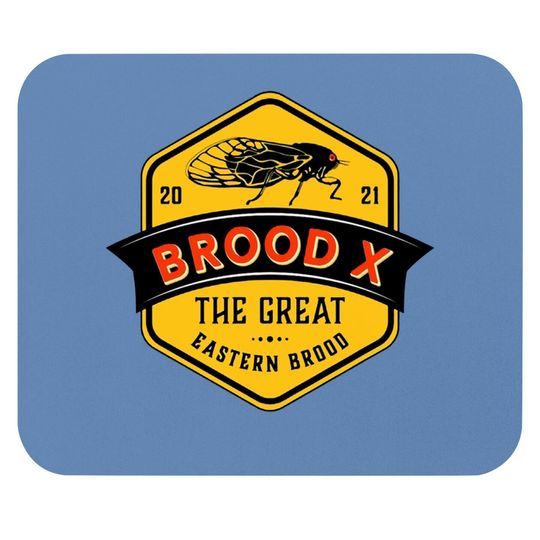 Cicada Mouse Pad The Great Eastern Brood X 2021