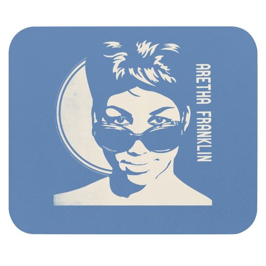 Aretha Franklin Mouse Pad Classic Short Sleeve Mouse Pad Mouse Pad Tops