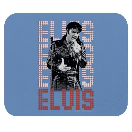 Elvis Presley King Of Rock And Roll Music Mouse Pad