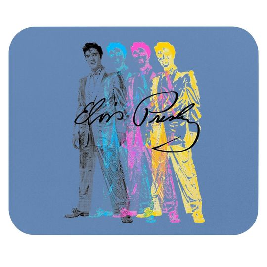 Elvis Presley Rock Mouse Pad King Of Rock And Roll Vintage Mouse Pad