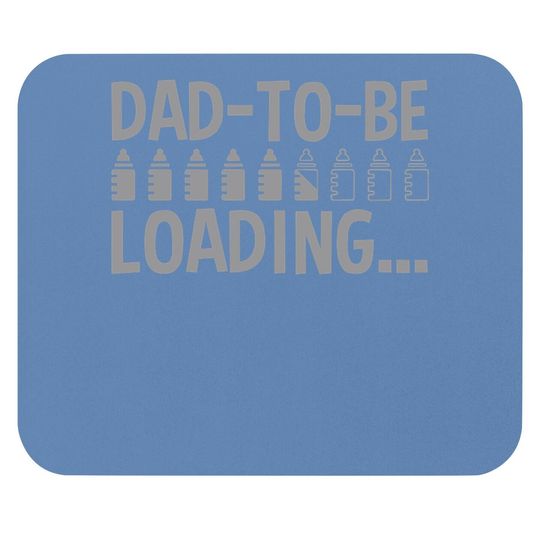Dad-to-be Loading Bottles Mouse Pad