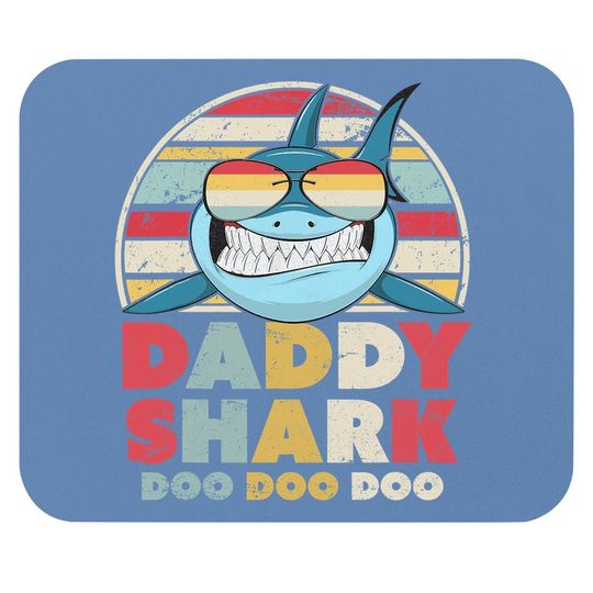 Daddy Shark Mouse Pad Mouse Pad