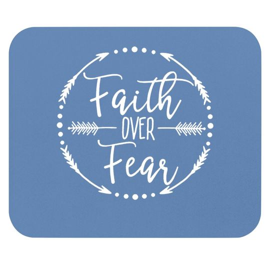 Jesus Mouse Pad Faith Belssed Christian O-neck Short Sleeve Mouse Pad Mouse Pad Tops Casual