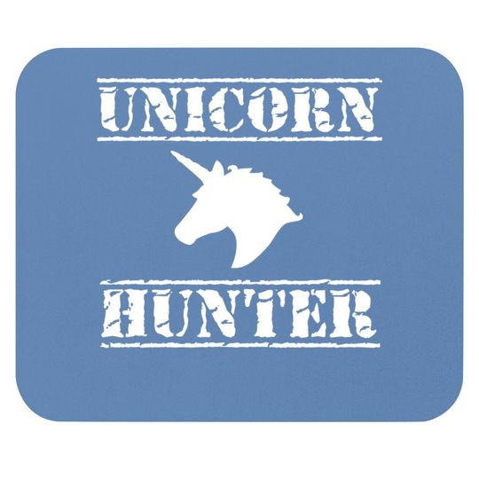 Unicorn Hunter Mouse Pad, Horse Humor Novelty