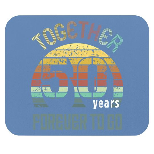 50th Years Wedding Anniversary Gifts For Couples Cool Fifty Mouse Pad