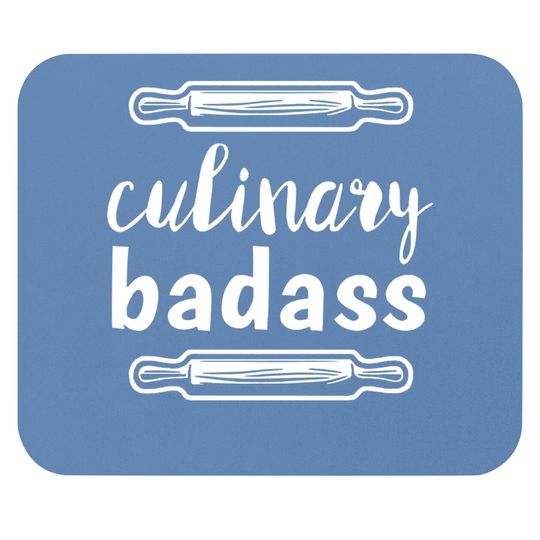 Culinary Badass Funny Cooking Mouse Pad Culinary Mouse Pad